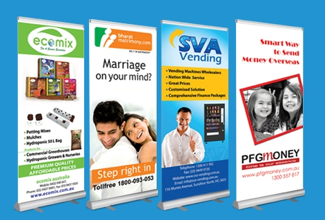 Roll up Banners printing australia